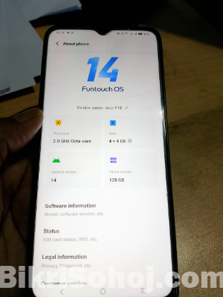 Vivo y18
